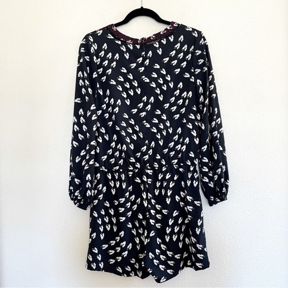 Anthropologie Ranna Gill Madine Printed Embroidered Romper - Size Medium - Picture 6 of 11